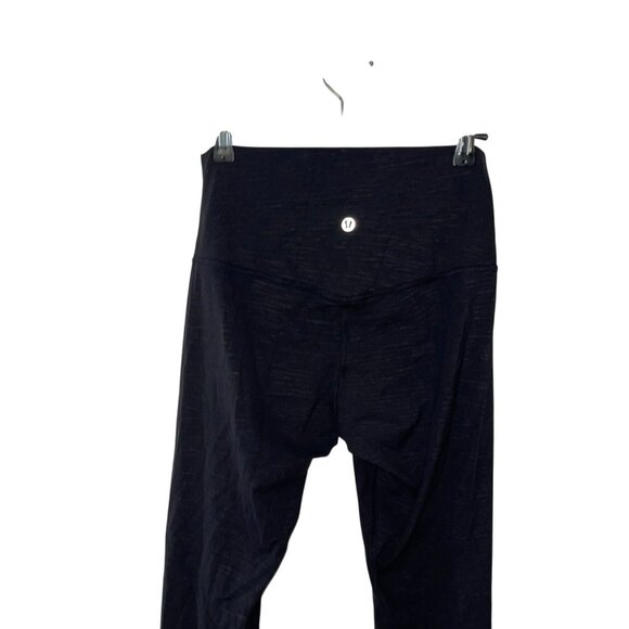 LULULEMON ALIGN STRIDE EMBOSS BLACK 24” LEGGING SIZE 6 W6AXXS Nulu High Rise - Picture 5 of 8
